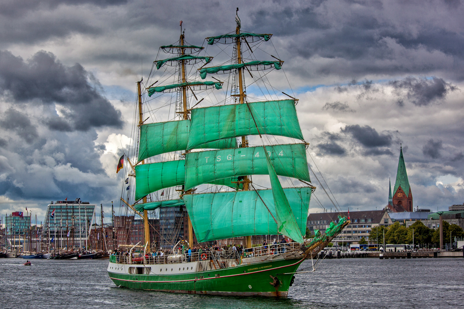Alexander von Humboldt Foto & Bild industrie, segelschiff, verkehr