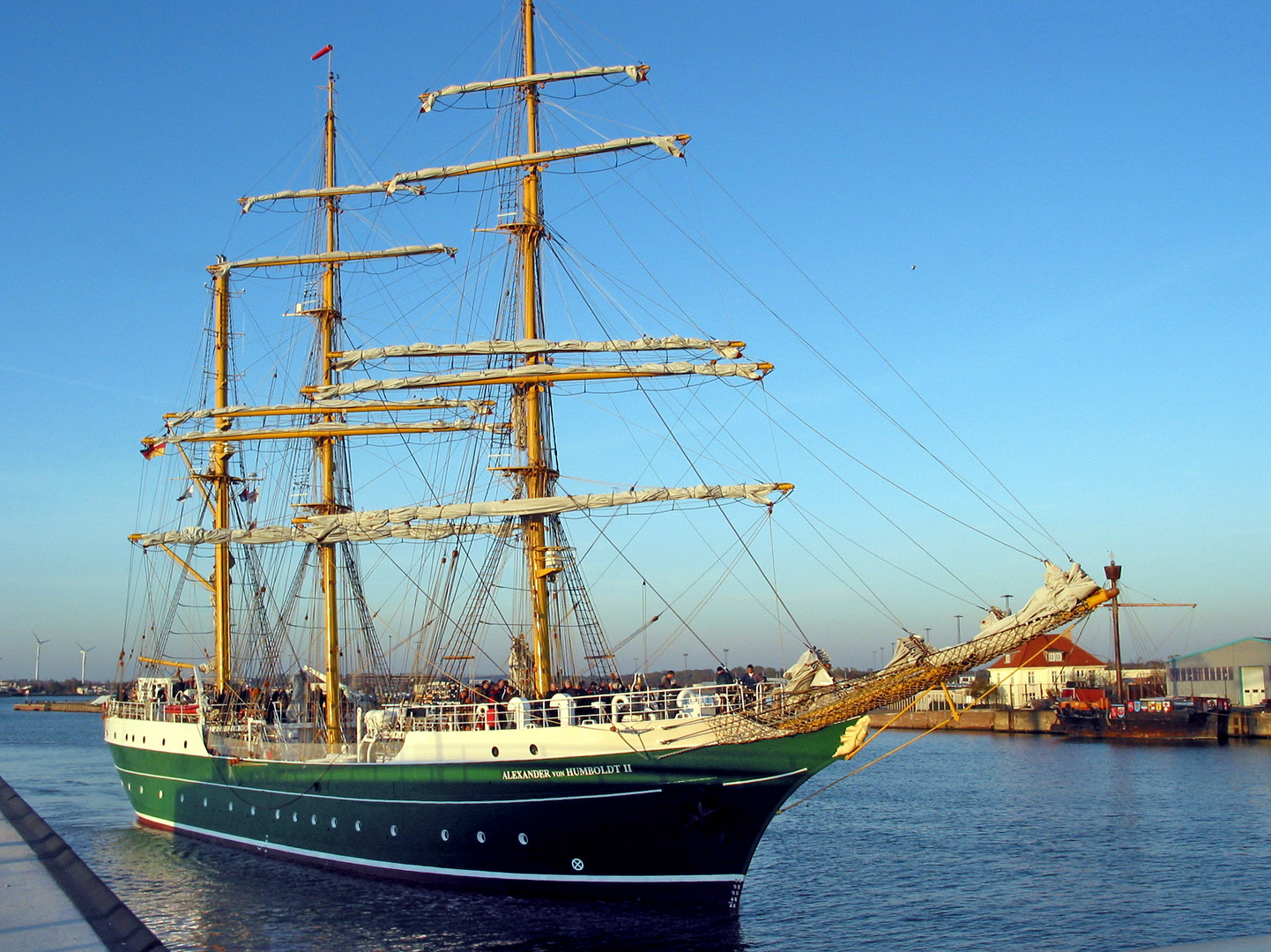 ALEXANDER VON HUMBOLDT II Rückkehr von der 2. Reise