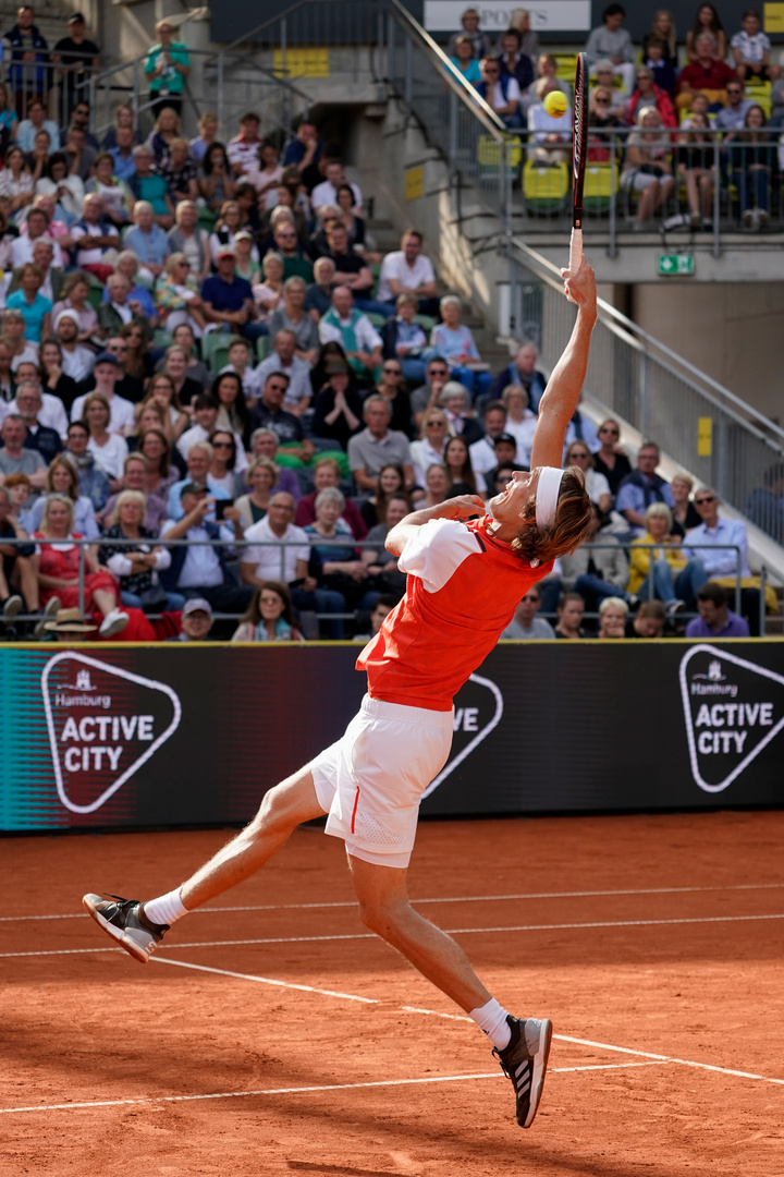 Alexander Zverev bei den Hamburg Open 2019