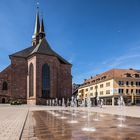 Alexanderkirche und Alexanderplatz bei Zweibrücken