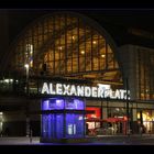Alexanderplatz bei Nacht