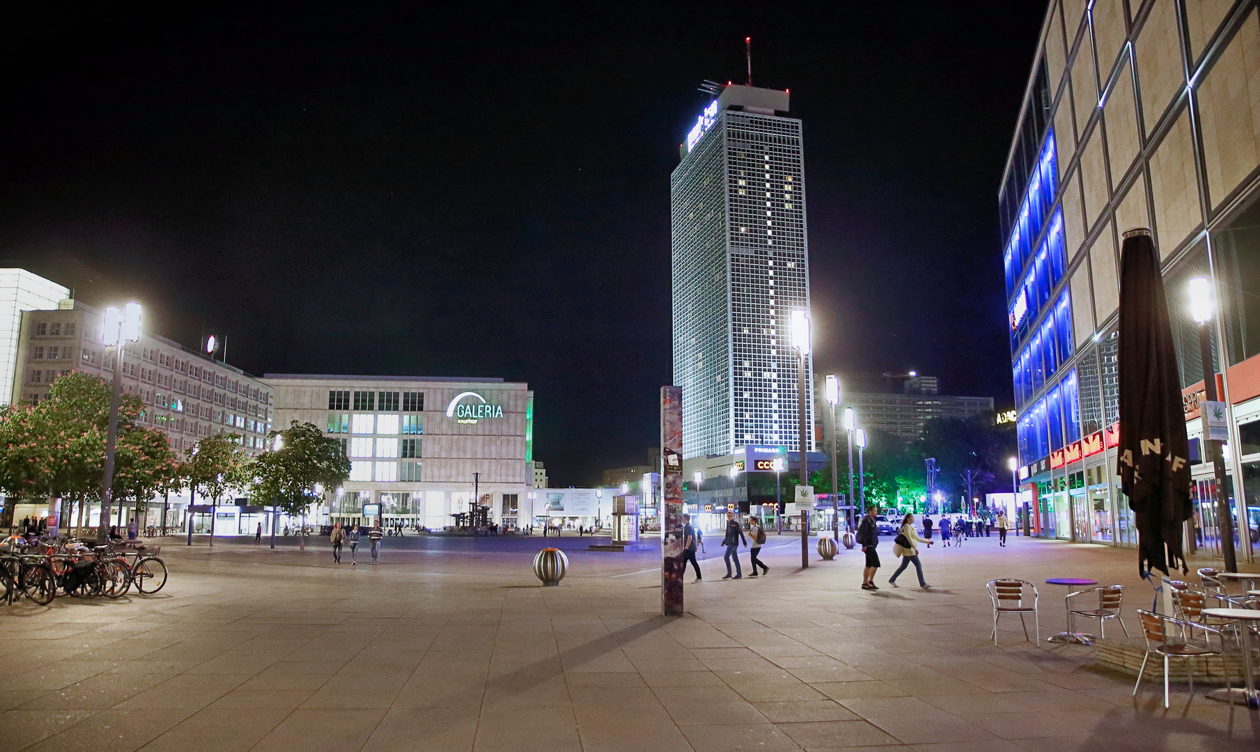 Alexanderplatz - Berlin bei Nacht