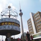 Alexanderplatz mit Weltzeituhr