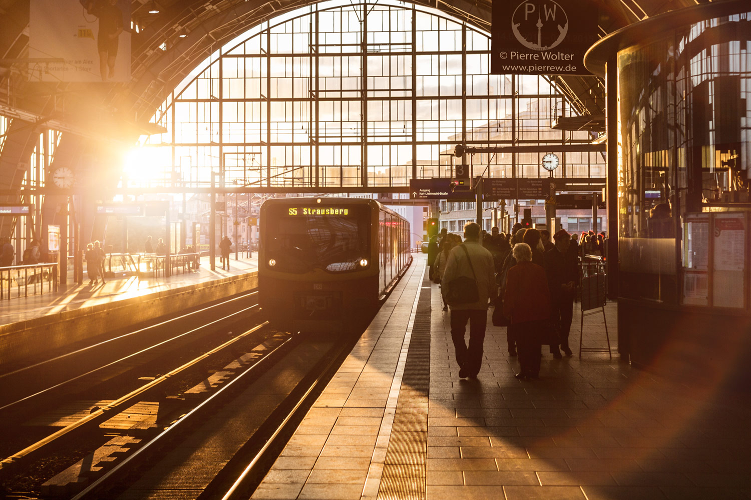 Alexanderplatz Station Sunset