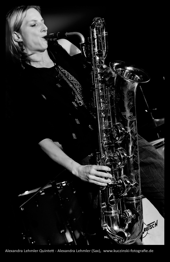 Alexandra Lehmler Quintett - Alexandra Lehmler (Sax) + Matthias Debus (Bass)