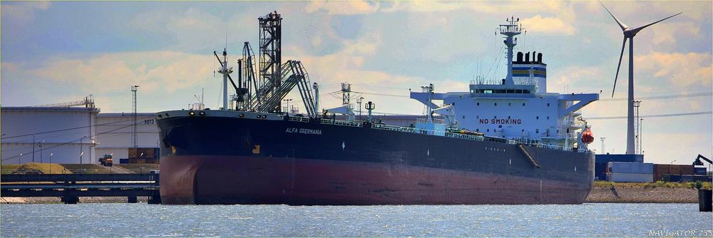 ALFA GERMANIA / Crude Oil Tanker / Rotterdam