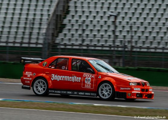 Alfa Romeo 155 ITT/ITC "Jägermeißter" - DSK, Einstellfahrten am Hockenheimring (23.03.25)