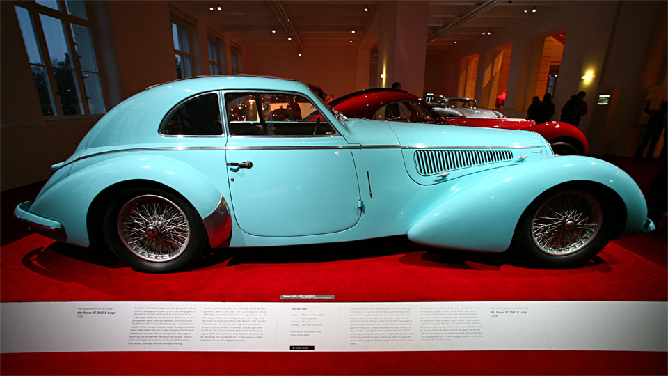 Alfa Romeo 8C 2900 B Lungo, 1938, 'Chromjuwelen, Technisches Museum, Wien / A