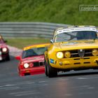 Alfa Romeo GTA M (1971) auf der Geraden zum Karussell auf der Nordschleife | ADAC Eifelrennen 2012