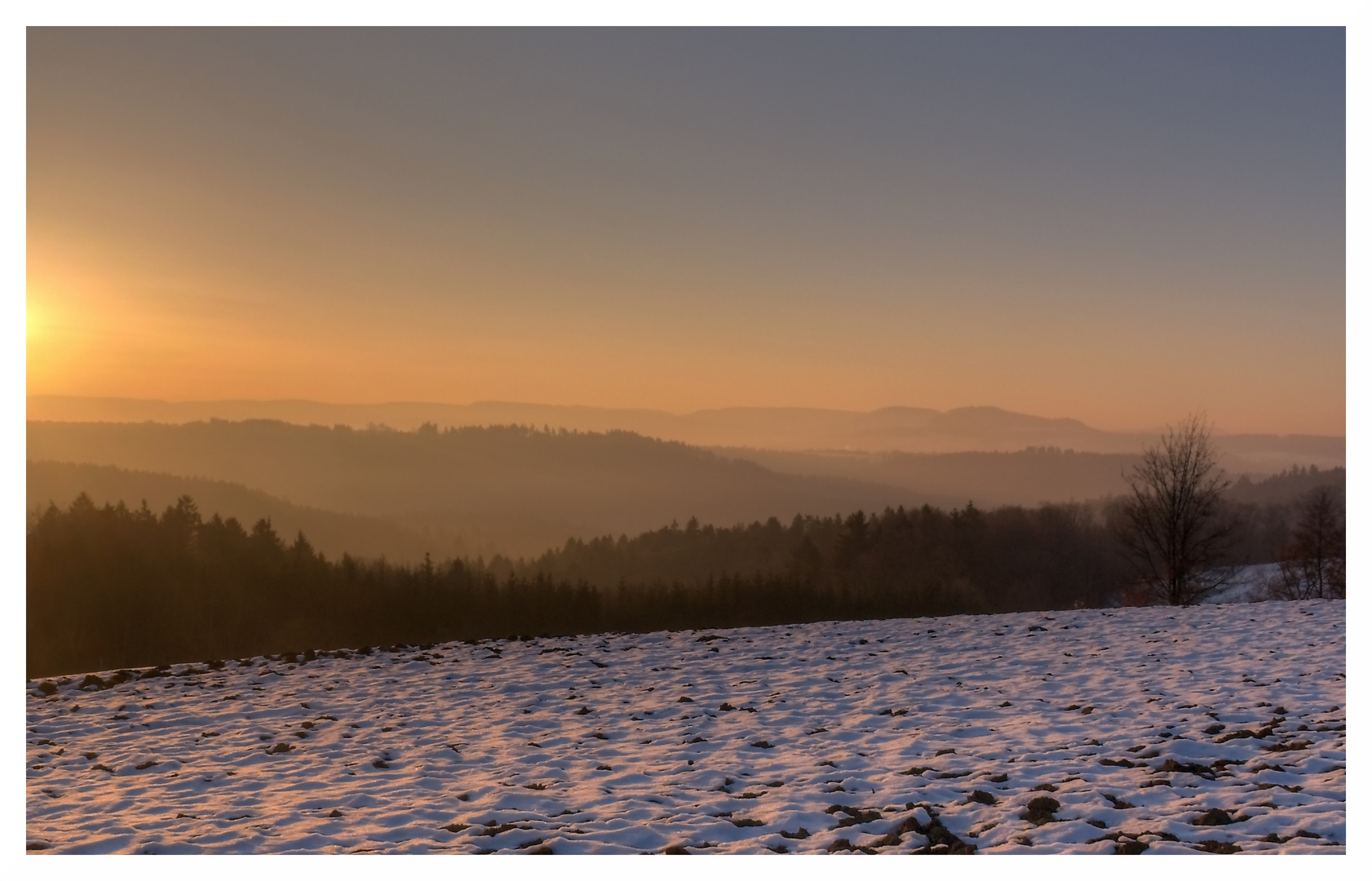 Alfdorf am Morgen