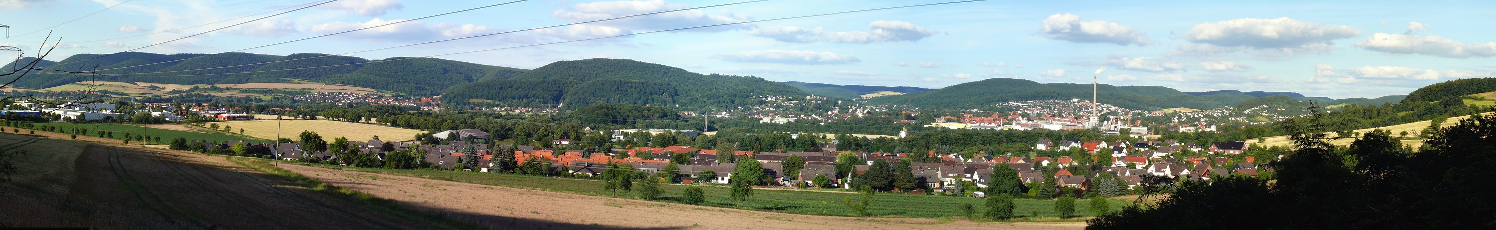 Alfeld vor/hinter den Sieben Bergen