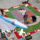 Alfombra de Petalos de Rosa - Pontevedra