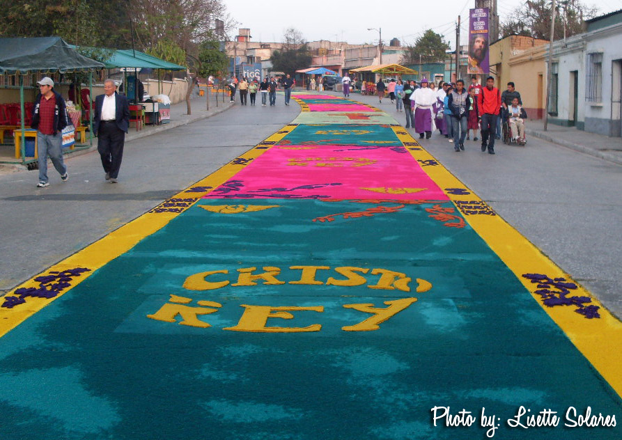 Alfombras en Guatemala