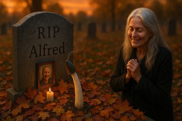 Alfred!   Du lebst?!