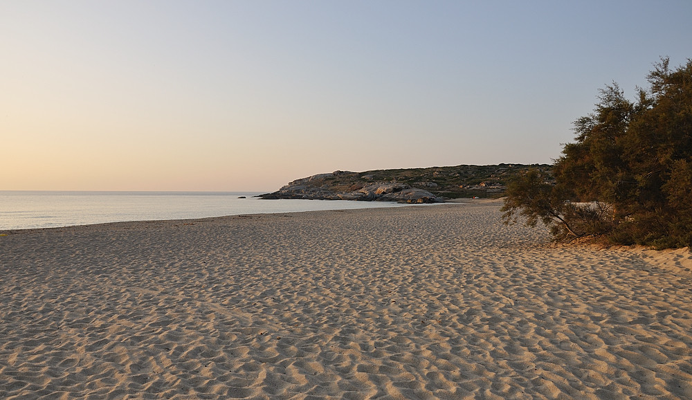 Algajola - Abendstimmung am Strand