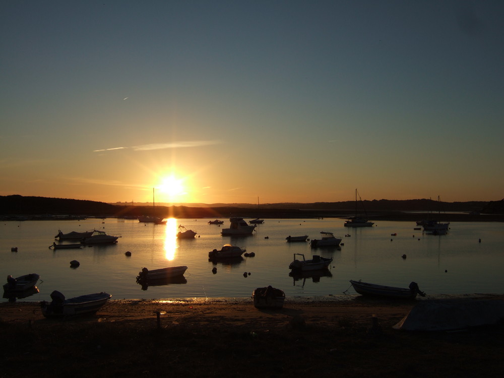 Algarve - die Lagune von Alvor