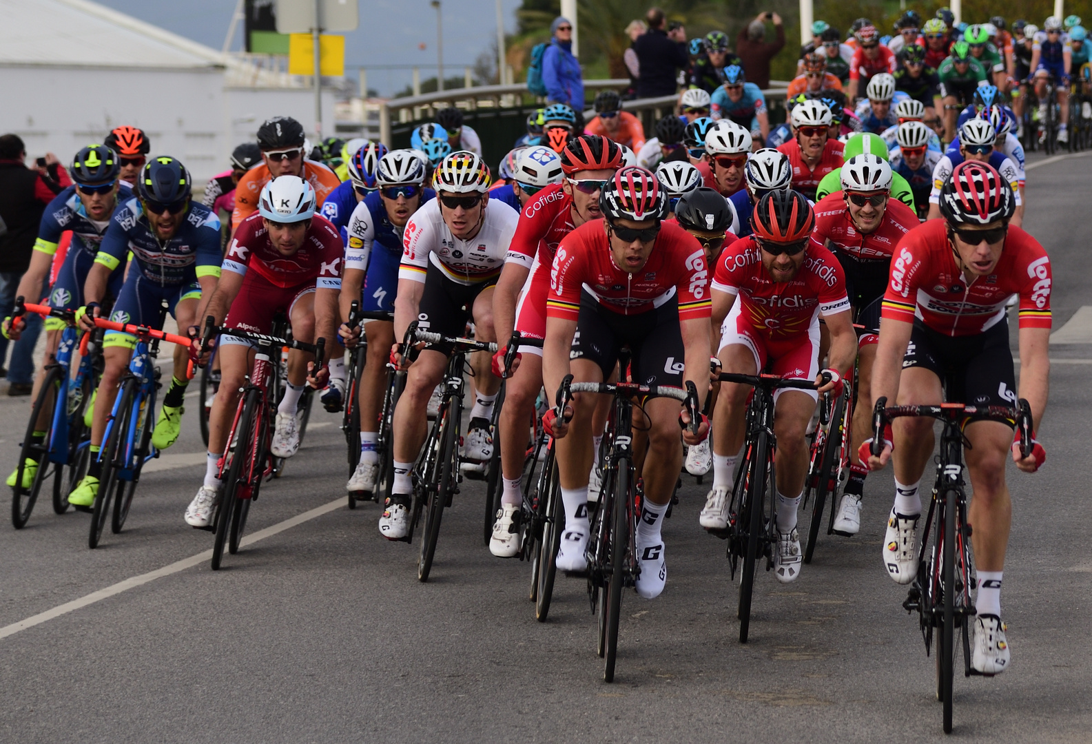 Algarve-Rundfahrt 2017 - noch 800 Meter bis zum Ziel