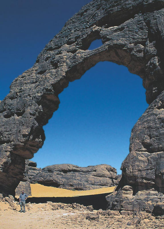 ALGERIEN Natursteinbogen