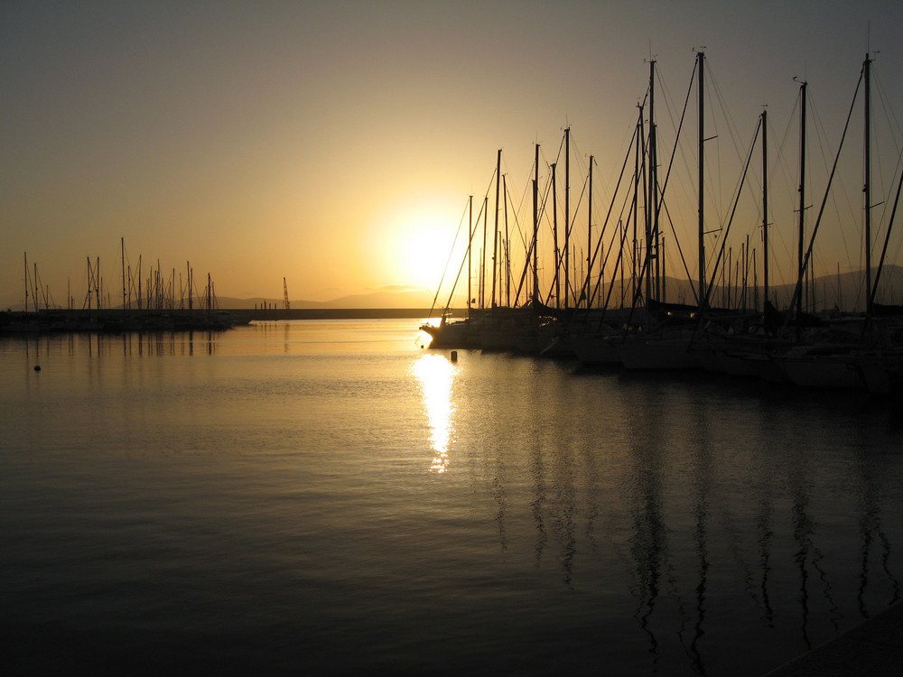 Alghero am Abend