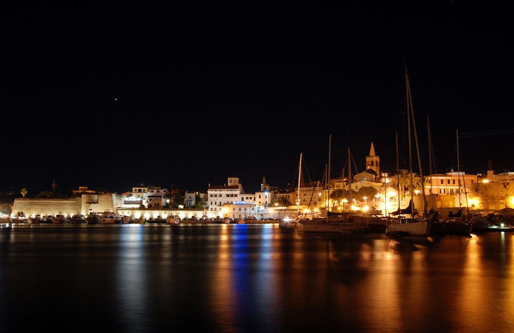 Alghero di notte