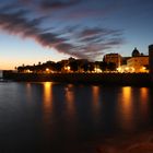 Alghero lungomare bei Nacht