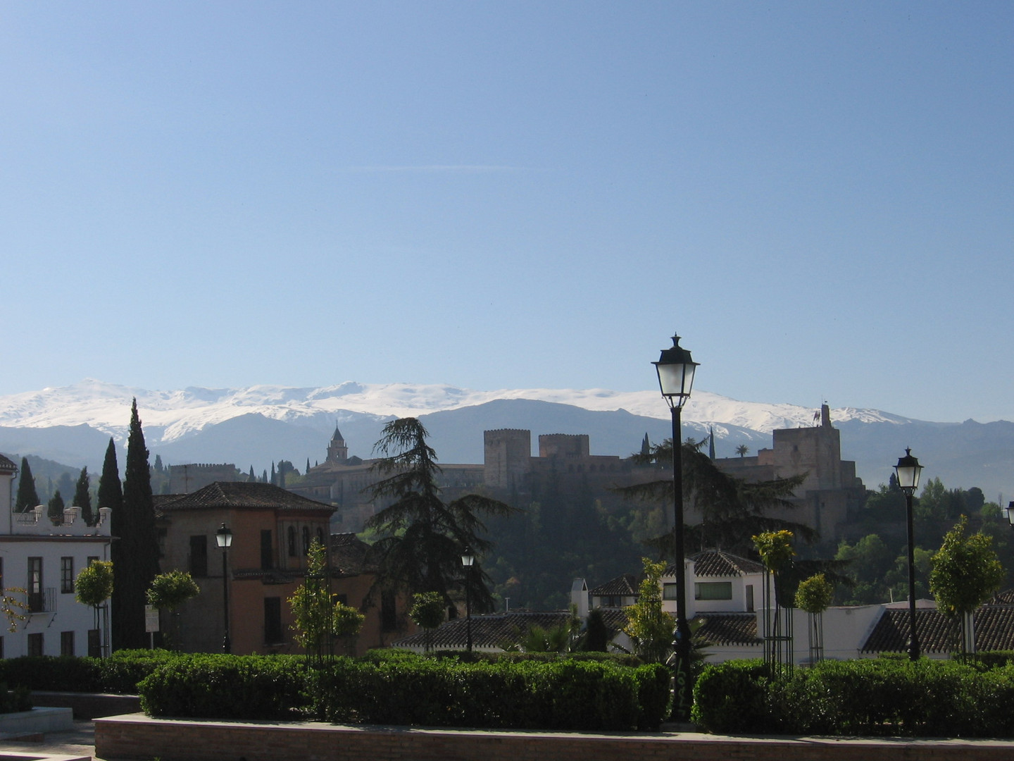 Alhambra an Sierra Nevada