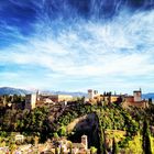 Alhambra aus dem Albaicín