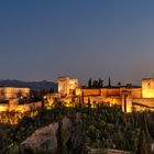Alhambra bei Sonnenuntergang