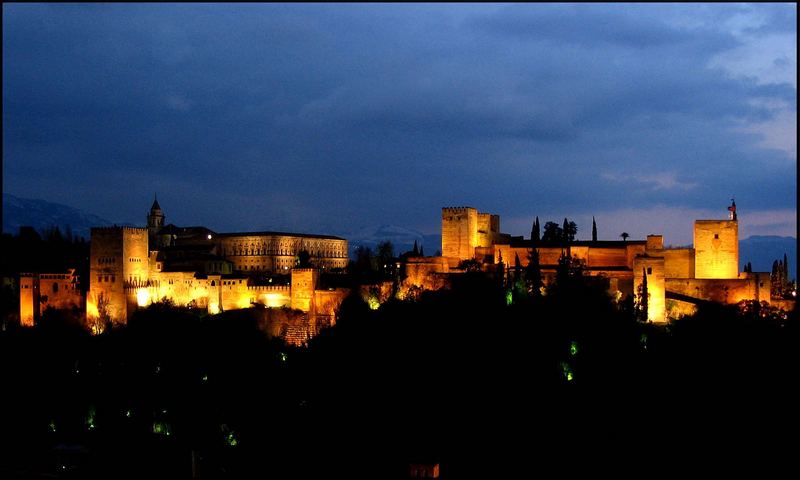 Alhambra by night