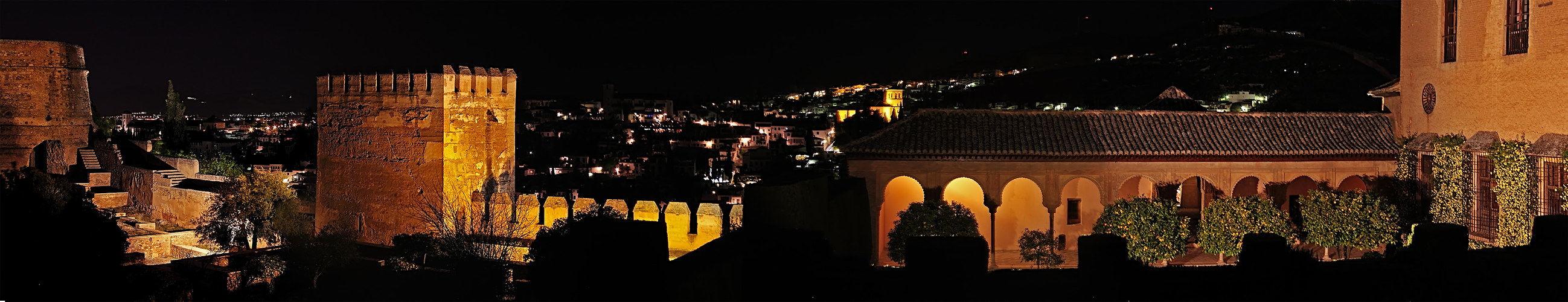 Alhambra by night