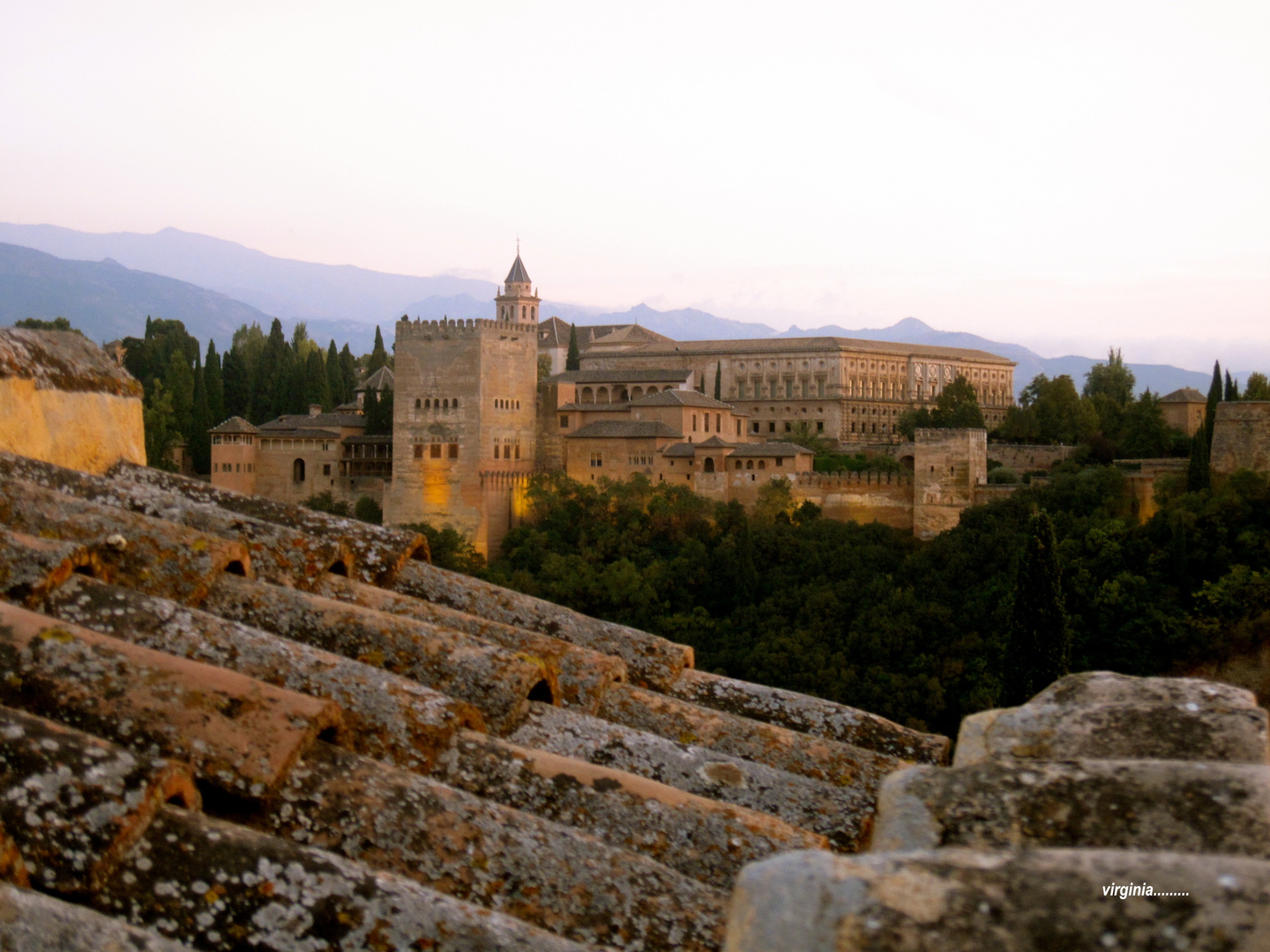 ALHAMBRA DESDE EL ALBAICIN-GRANADA