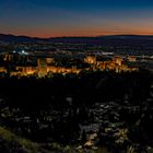 Alhambra Granada sunset