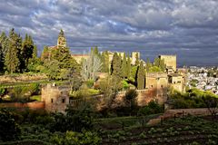 Alhambra in der Morgensonne