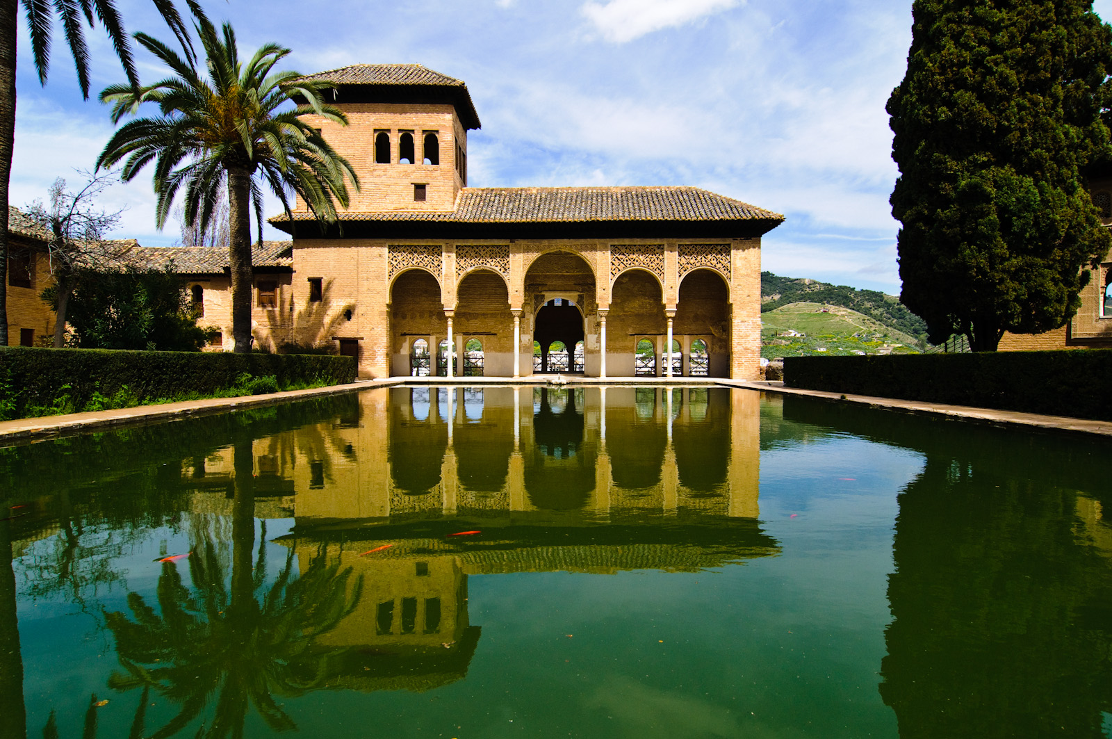 Alhambra in Granada : El Partal