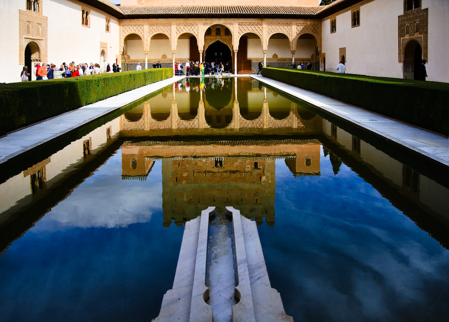 Alhambra in Granada : Myrtenhof