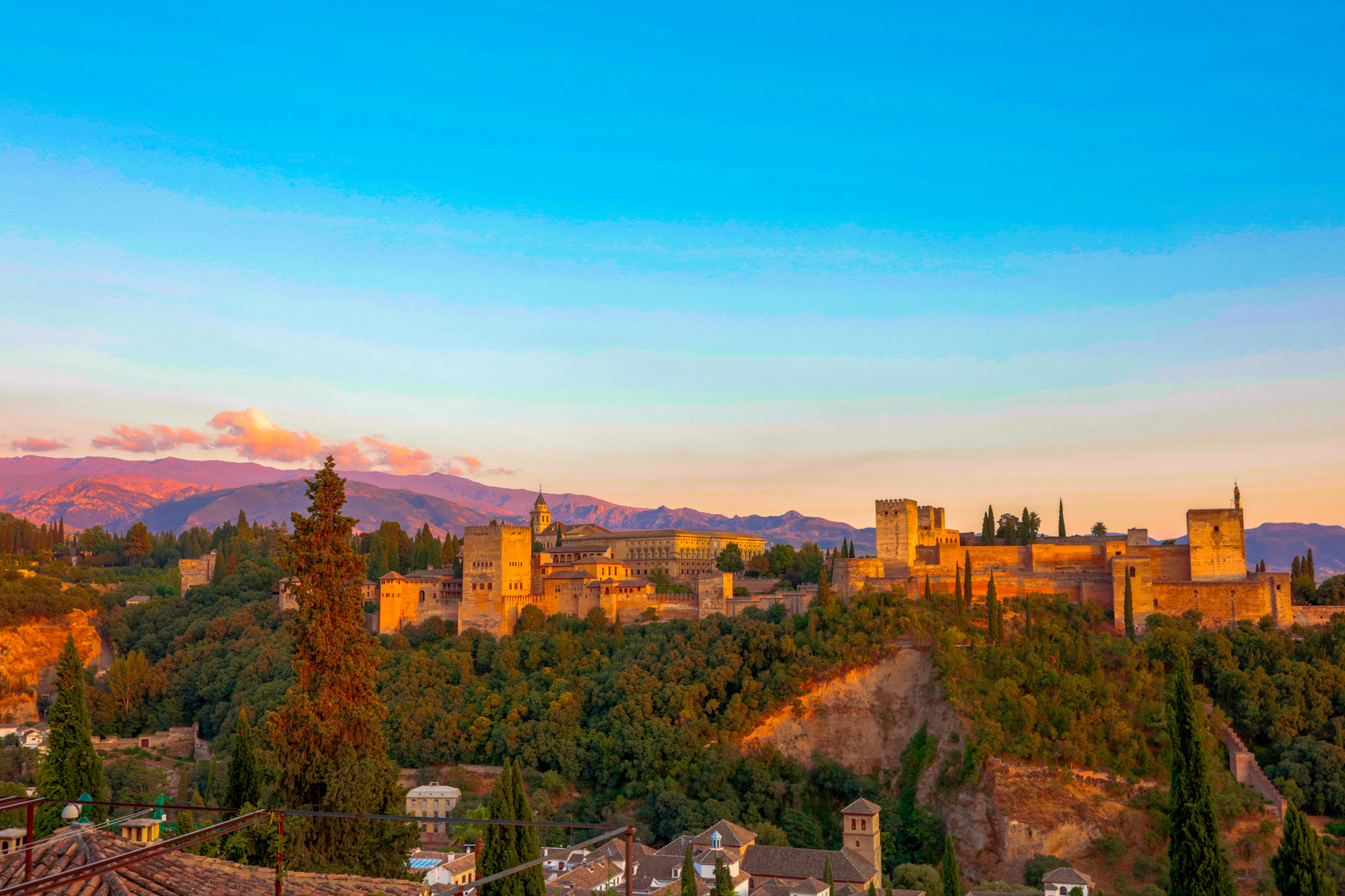 alhambra Sunset