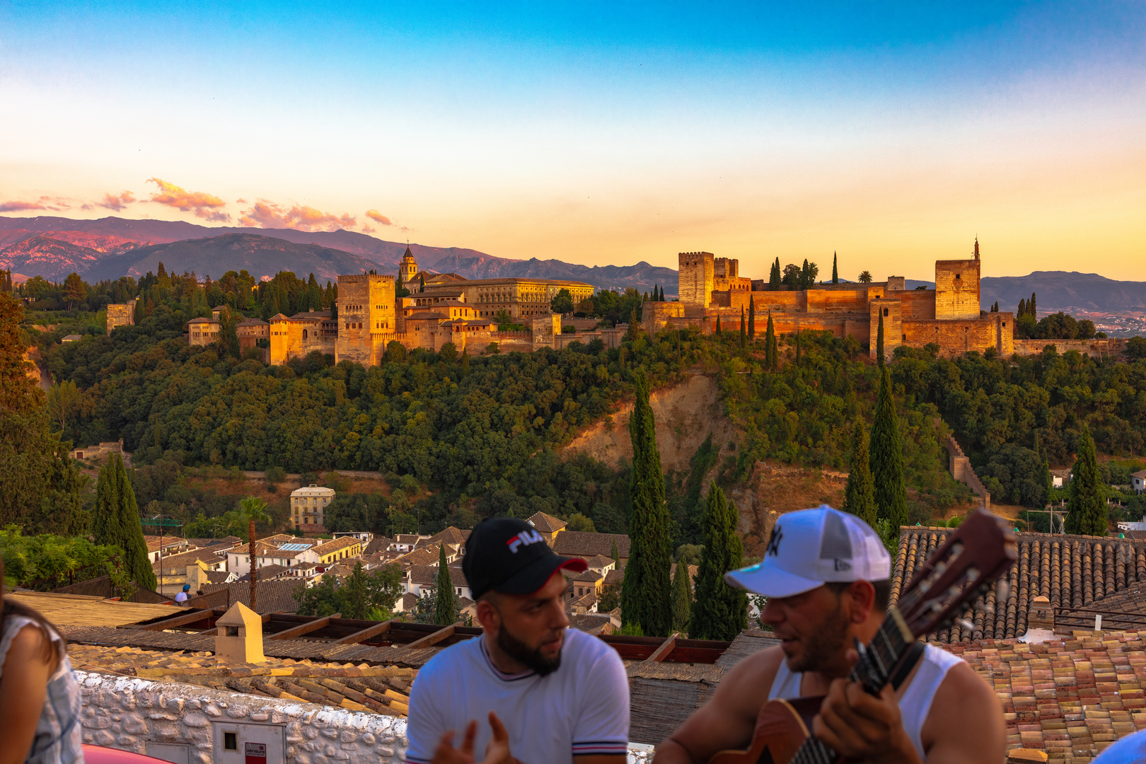 Alhambra sunset, Granada