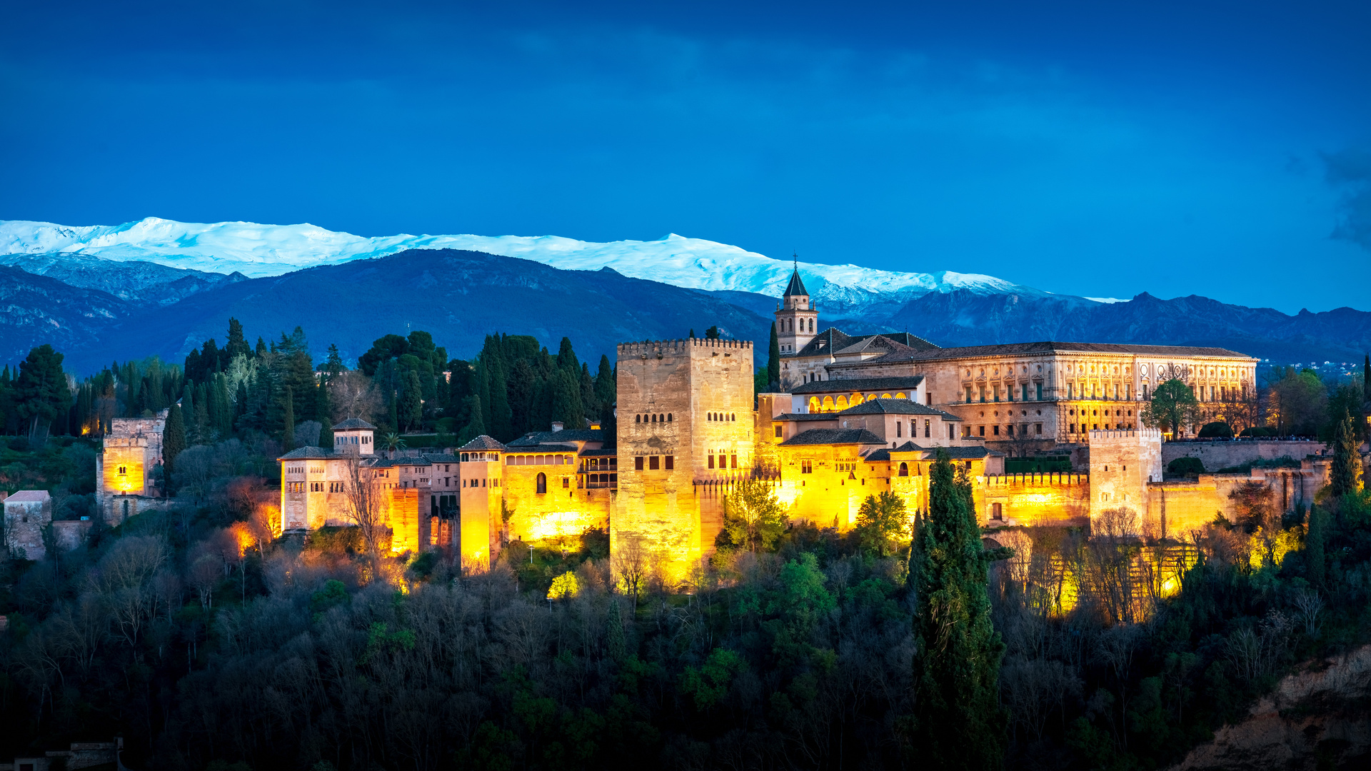 Alhambra und Sierra Nevada