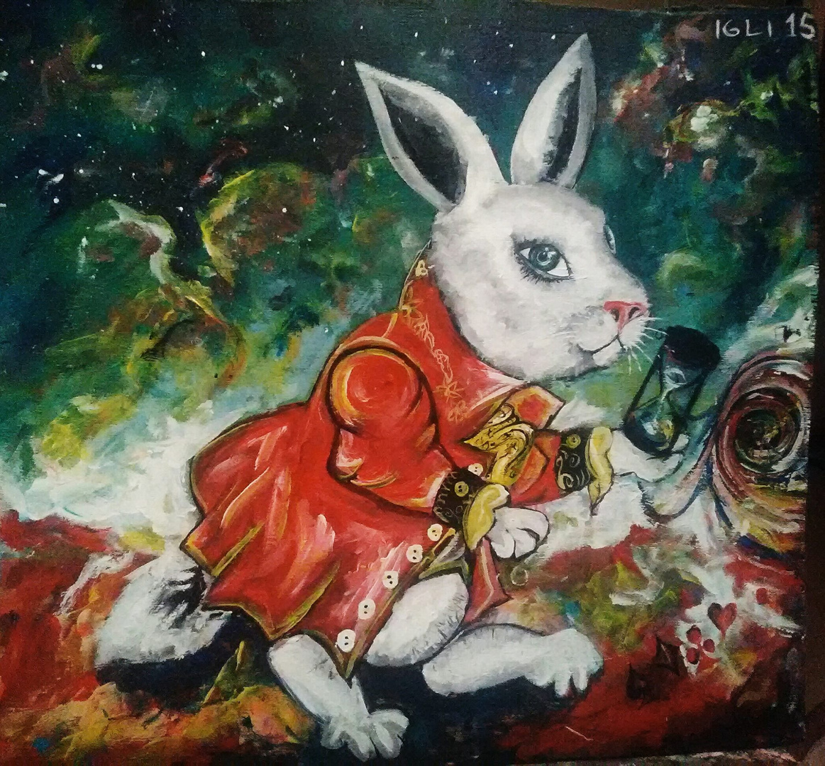 Alice in wonderland. Whiterabbit