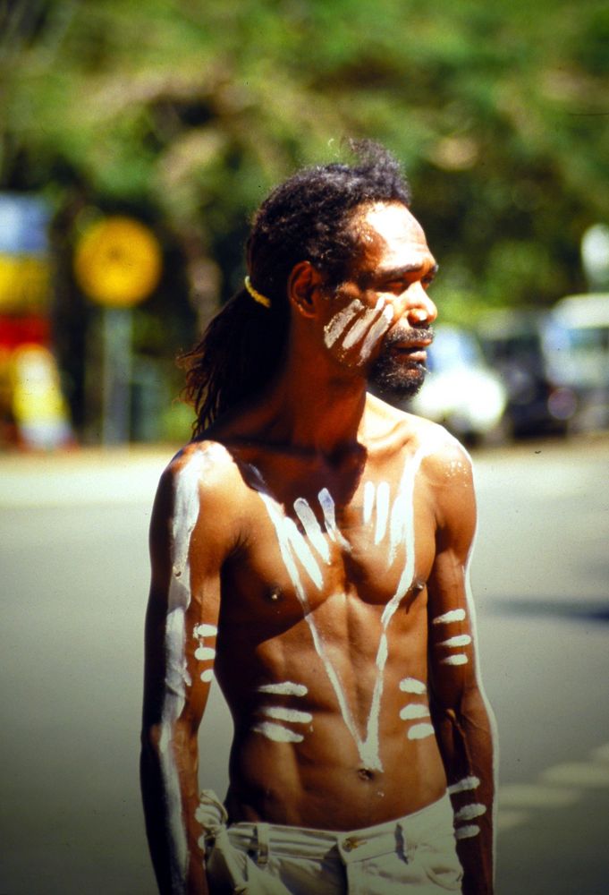 Alice Springs Australia: Aborigeno