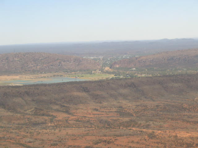 Alice Springs from the air