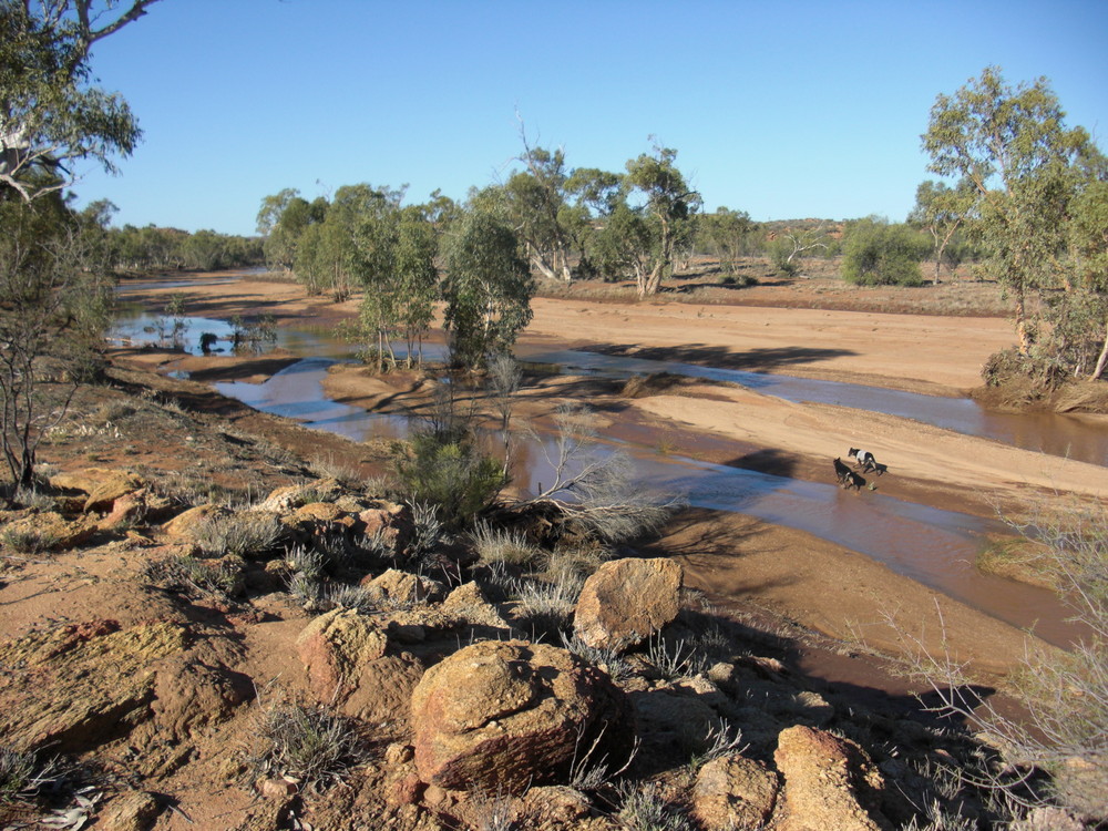 Alice Springs nach dem Regen