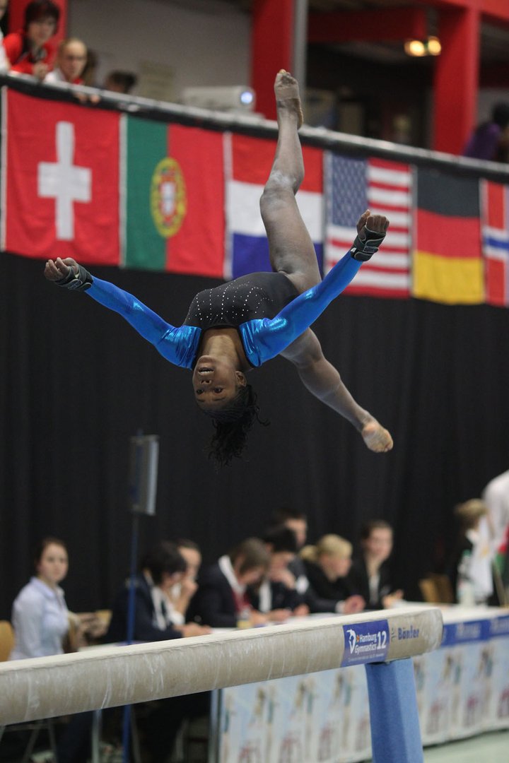 Alicia Boren bei den Hamburg Gymnastics 2012