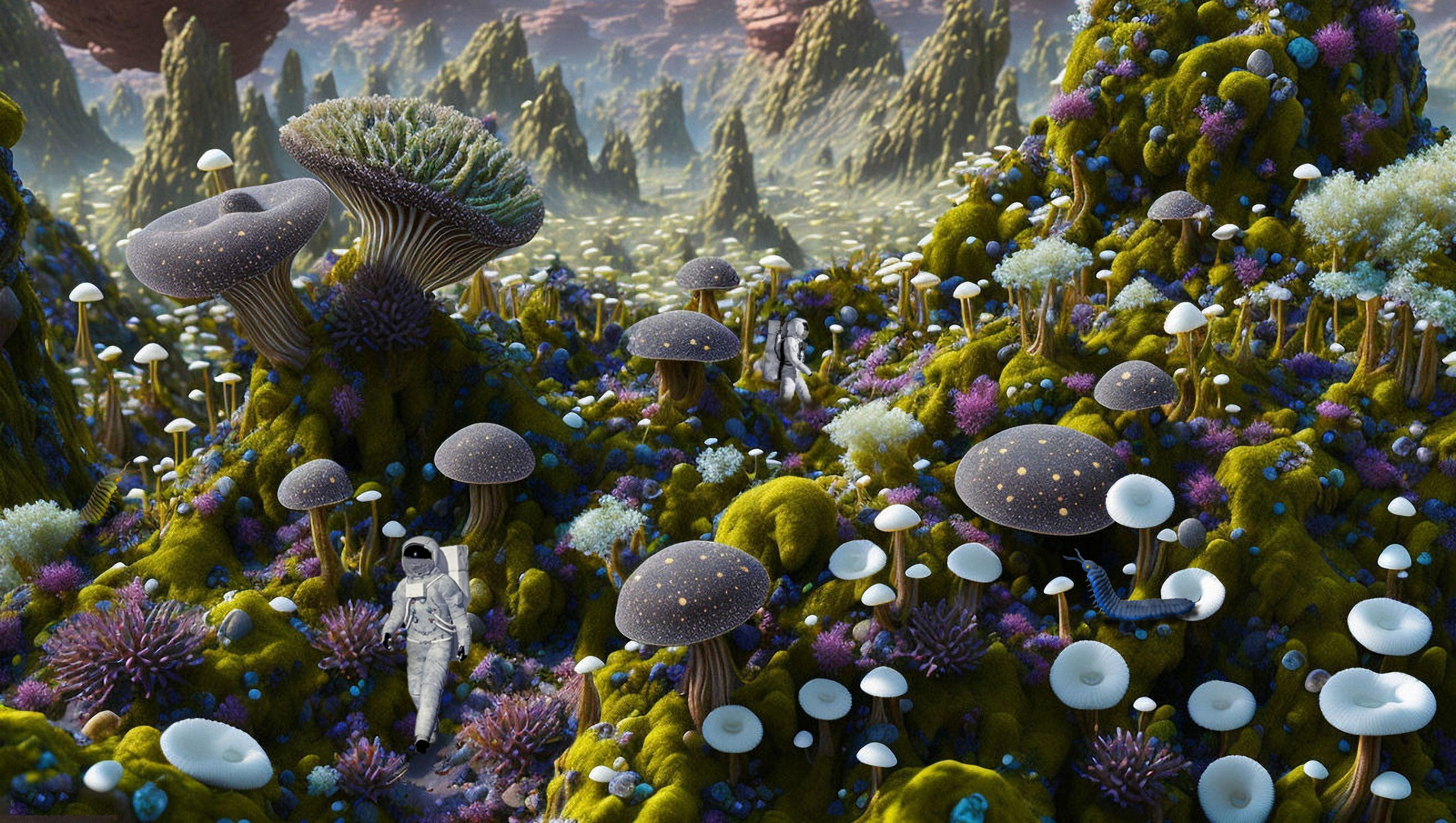  Alien Planet - Flora and Fauna