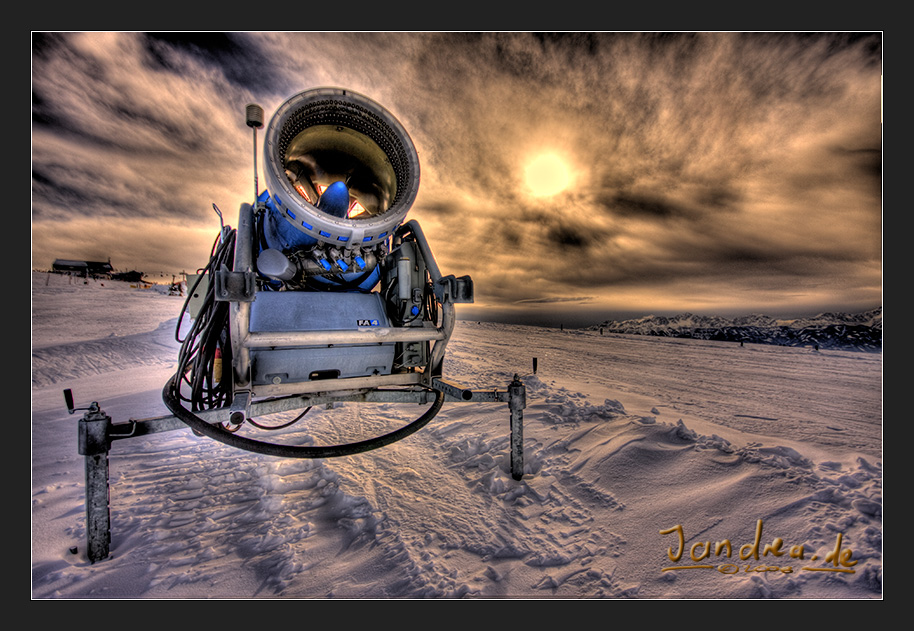 Aliens im Schnee