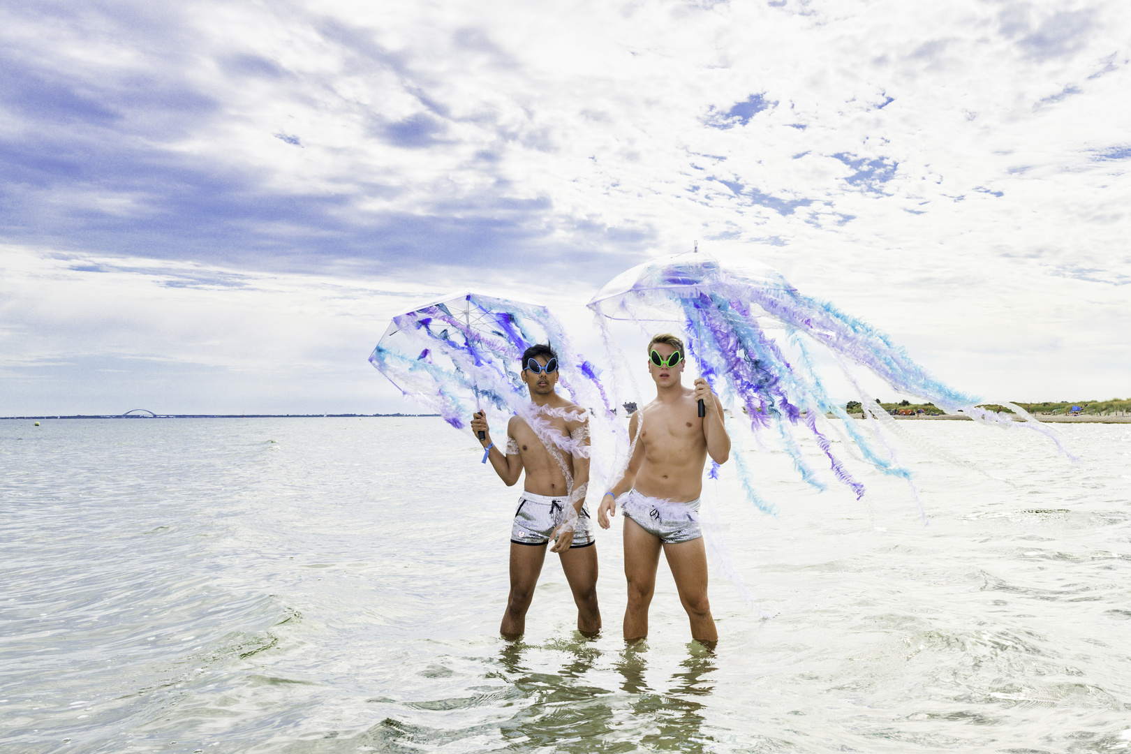 Aliens on the beach