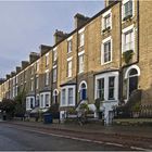 Alignement de maisons typiques  --  Bateman Street, Cambridge