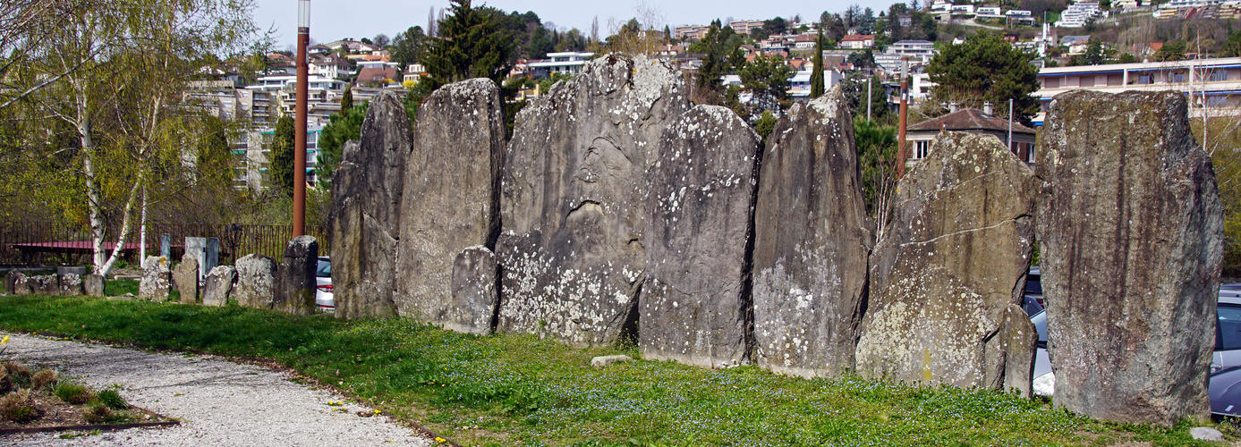 Alignement des menhirs de Lutry