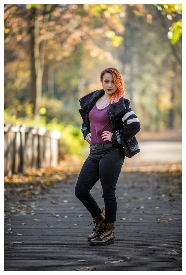 Alina on the Bridge