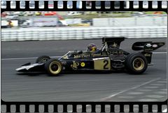 Alistair Morrison in einem Lotus 72-Ford von 1971